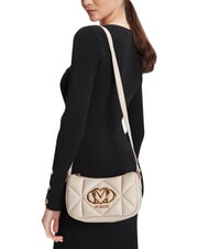 LOVE MOSCHINO EMBOSSED Borsa a tracolla, doppia portabilit&agrave; - Borse Donna