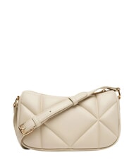 LOVE MOSCHINO EMBOSSED Borsa a tracolla, doppia portabilit&agrave; avorio - Borse Donna - 6