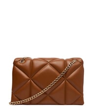 LOVE MOSCHINO EMBOSSED Borsa a spalla / a tracolla castagna - Borse Donna - 4