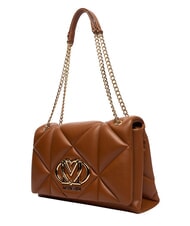 LOVE MOSCHINO EMBOSSED Borsa a spalla / a tracolla castagna - Borse Donna - 3