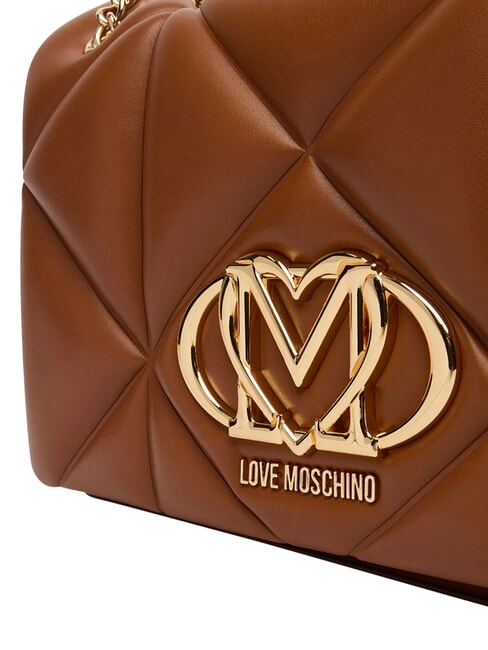 EMBOSSED Borsa a spalla / a tracolla castagna - Borse Donna