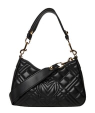 LOVE MOSCHINO QUILTED Borsa a spalla, con tracolla Nero - Borse Donna - 4