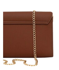 LOVE MOSCHINO SMART DAILY Pochette con catena castagna - Borse Donna - 2