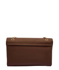 LOVE MOSCHINO BOLD LOVE Borsa a spalla, con catena castagna - Borse Donna - 4