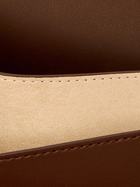BOLD LOVE Borsa a spalla, con catena castagna - Borse Donna