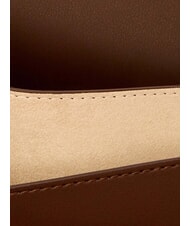 LOVE MOSCHINO BOLD LOVE Borsa a spalla, con catena castagna - Borse Donna - 7
