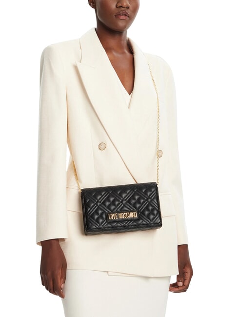 SMART DAILY Pochette con catena Nero - Borse Donna
