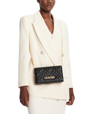 LOVE MOSCHINO SMART DAILY Pochette con catena Nero - Borse Donna - 2