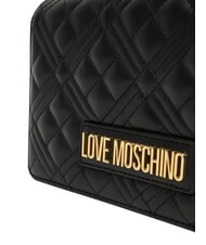 LOVE MOSCHINO SMART DAILY Pochette con catena Nero - Borse Donna - 5
