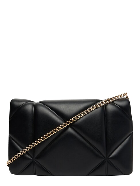 EMBOSSED Borsa mini a spalla, con catena Nero - Borse Donna