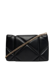 LOVE MOSCHINO EMBOSSED Borsa mini a spalla, con catena Nero - Borse Donna - 4