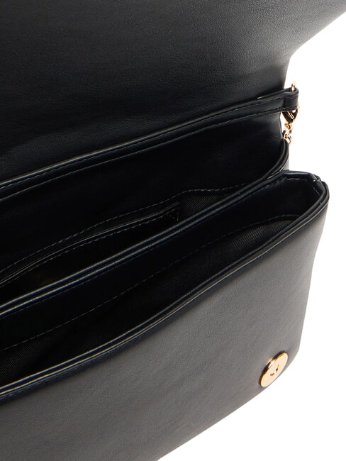EMBOSSED Borsa mini a spalla, con catena Nero - Borse Donna
