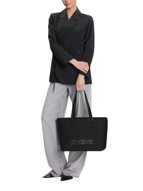 BOLD LOVE Borsa shopping, a spalla Nero/nero - Borse Donna