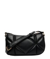 LOVE MOSCHINO EMBOSSED Borsa a tracolla, doppia portabilit&agrave; Nero - Borse Donna - 3