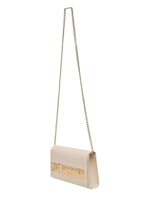 SMART DAILY Pochette con catena avorio - Borse Donna