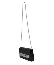 LOVE MOSCHINO SMART DAILY Pochette con catena Nero/nero - Borse Donna - 3