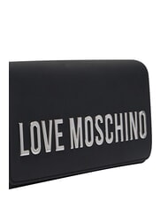 LOVE MOSCHINO SMART DAILY Pochette con catena Nero/nero - Borse Donna - 5