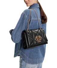 LOVE MOSCHINO EMBOSSED Borsa a spalla / a tracolla Nero - Borse Donna - 2