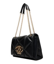 LOVE MOSCHINO EMBOSSED Borsa a spalla / a tracolla Nero - Borse Donna - 6