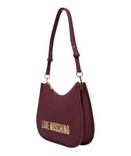 LOVE MOSCHINO BOLD LOVE Borsa a spalla vino - Borse Donna - 3