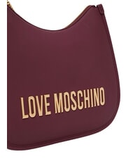 LOVE MOSCHINO BOLD LOVE Borsa a spalla vino - Borse Donna - 5