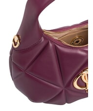 LOVE MOSCHINO EMBOSSED Borsa a mano, con tracolla vino - Borse Donna - 4