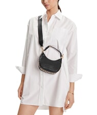 LOVE MOSCHINO GIANT Borsa mini a mano, con tracolla Nero - Borse Donna - 2