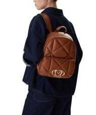 LOVE MOSCHINO EMBOSSED Zaino con tasca frontale - Borse Donna