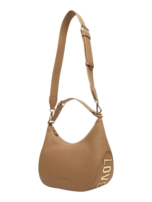 GIANT Borsa sacca a spalla piccola beige - Borse Donna