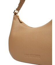 LOVE MOSCHINO GIANT Borsa sacca a spalla piccola beige - Borse Donna - 5