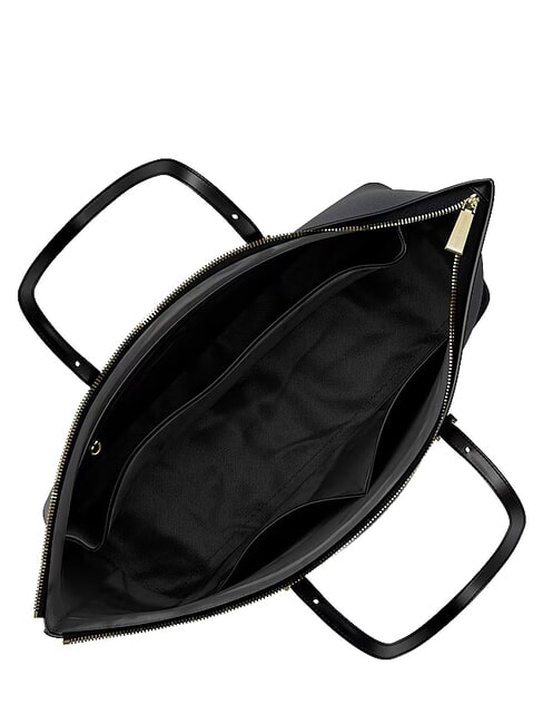 QUINN Borsa shopping a spalla, in pelle black - Borse Donna