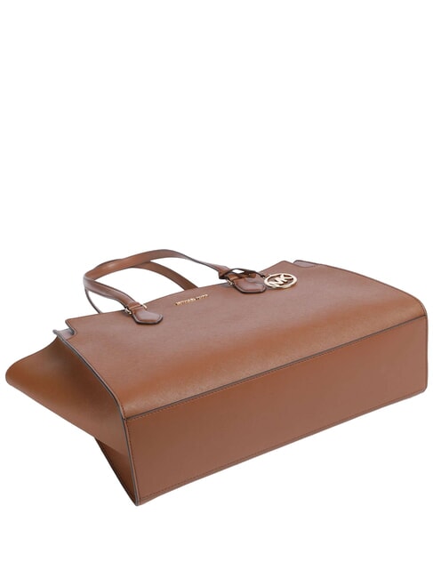 QUINN Borsa shopping a spalla, in pelle luggage - Borse Donna