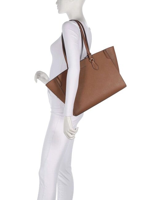 QUINN Borsa shopping a spalla, in pelle luggage - Borse Donna