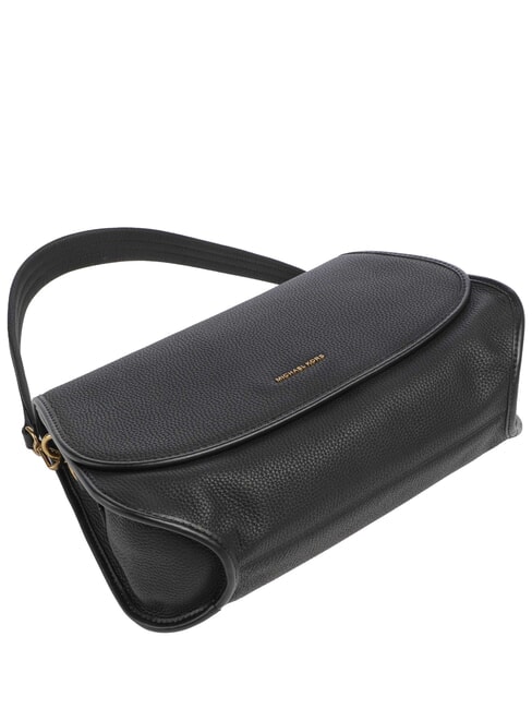 HOLMES Borsa a spalla, con tracolla, in pelle black - Borse Donna