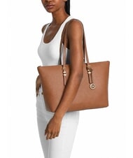 MICHAEL KORS QUINN Borsa shopping a spalla, in pelle - Borse Donna
