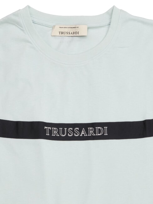 DIGITAL LEVRIERO T-shirt a manica corta, in cotone azure - T-shirt Uomo