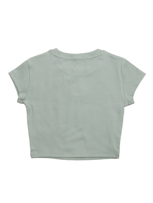 WOVEN LABEL T-shirt a manica corta, in cotone grey - T-shirt e Top Donna