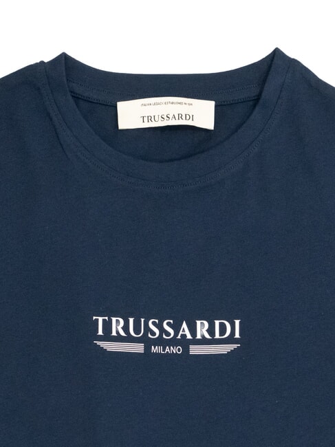 BASIC T-shirt a manica corta, in cotone navy - T-shirt Uomo