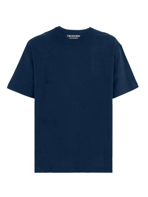 BASIC T-shirt a manica corta, in cotone navy - T-shirt Uomo