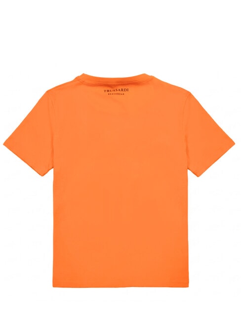 DIGITAL LEVRIERO T-shirt a manica corta, in cotone orange - T-shirt Uomo