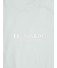 TRUSSARDI BASIC T-shirt a manica corta, in cotone azure - T-shirt Uomo - 2