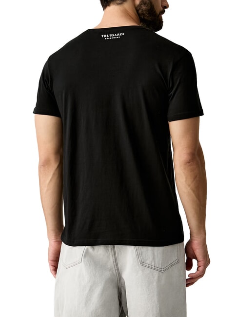 BASIC T-shirt a manica corta, in cotone black - T-shirt Uomo