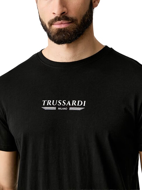 BASIC T-shirt a manica corta, in cotone black - T-shirt Uomo