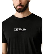 TRUSSARDI BASIC T-shirt a manica corta, in cotone black - T-shirt Uomo - 3