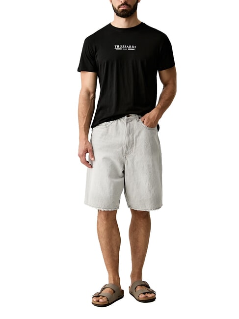 BASIC T-shirt a manica corta, in cotone black - T-shirt Uomo