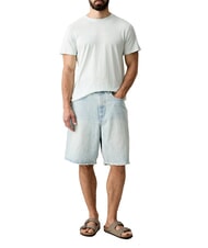 TRUSSARDI BASIC T-shirt a manica corta, in cotone azure - T-shirt Uomo - 4