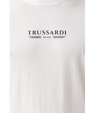 TRUSSARDI BASIC T-shirt a manica corta, in cotone white - T-shirt Uomo - 5