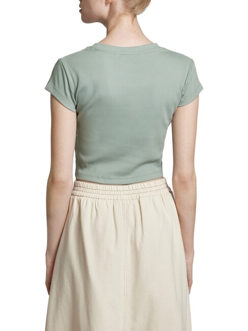 WOVEN LABEL T-shirt a manica corta, in cotone grey - T-shirt e Top Donna