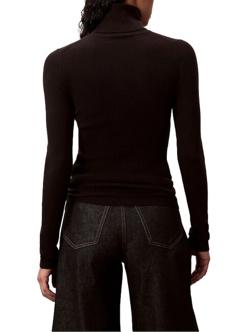 CK JEANS Maglia a collo alto, maniche lunghe ck black - Maglie Donna