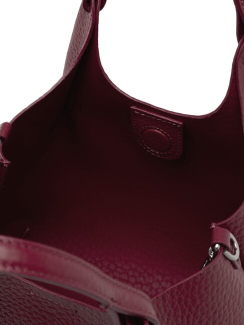 DUA Borsa a spalla, in pelle antique ruby - Borse Donna